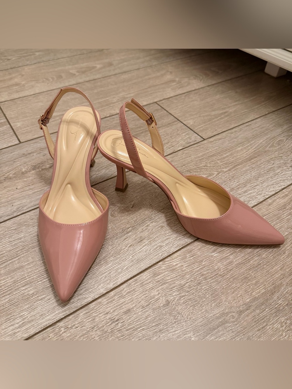 Jessica Simpson Fishea Pink Pointed Toe Pump